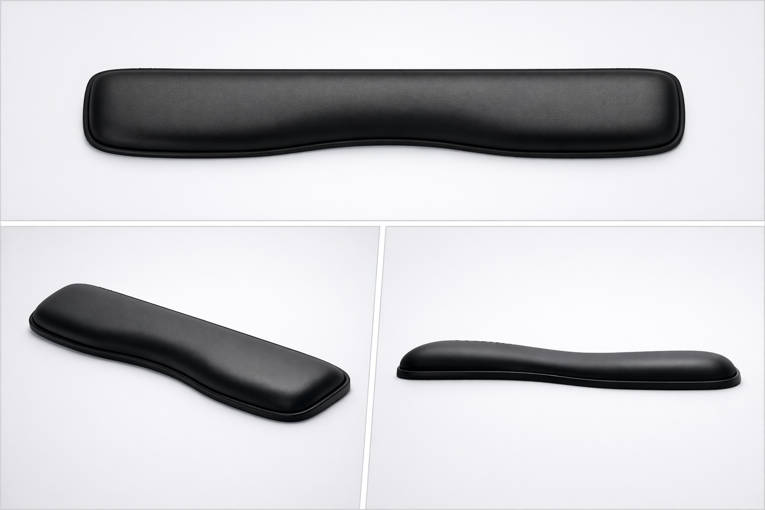 Keyboard Wrist Rest, all-angles view